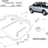 SCUT METALIC CUTIE DE VITEZE AUTOMATA AUDI A4 B5 1995-2000