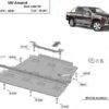 SCUT METALIC CUTIE DE VITEZE VOLKSWAGEN AMAROK 2016+