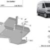 SCUT METALIC REZERVOR ADBLUE VOLKSWAGEN CRAFTER 2017+