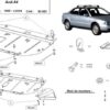 SCUT MOTOR METALIC AUDI A4 B5 1995-2000