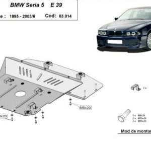 SCUT MOTOR METALIC BMW SERIA 5 E39 1995-2003