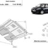 SCUT MOTOR METALIC DACIA SANDERO 2005-2012
