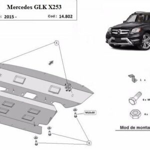 SCUT MOTOR METALIC MERCEDES GLK X253 2015+