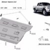 SCUT MOTOR METALIC NISSAN NAVARA D22 1997-2004