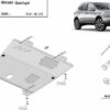 SCUT MOTOR METALIC NISSAN QASHQAI J10 2006-2013