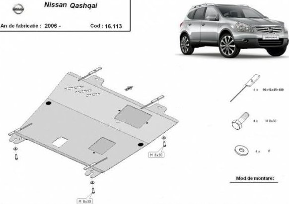 SCUT MOTOR METALIC NISSAN QASHQAI J10 2006-2013 SCUT MOTOR METALIC NISSAN QASHQAI J10 2006-2013