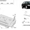 SCUT MOTOR METALIC SKODA OCTAVIA II 2004-2013