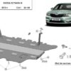 SCUT MOTOR METALIC SKODA OCTAVIA III 2013+ CUTIE MANUALA