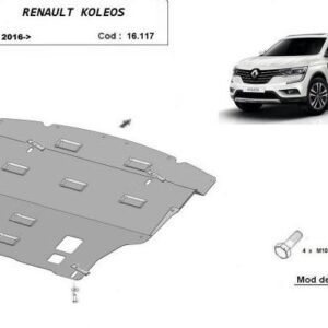 Scut motor metalic Renault Koleos 2016-prezent