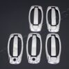 CAPACE MANERE CROMATE PEUGEOT BIPPER 2008+ (10 PIESE)