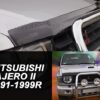 DEFLECTOR CAPOTA MITSUBISHI PAJERO II 1991-1999