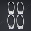 ORNAMENTE CAPACE MANERE CROMATE PEUGEOT BIPPER 2008+ (4 PIESE)