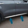 ORNAMENTE CROMATE BANDOURI PORTIERE FIAT 500X 2014+
