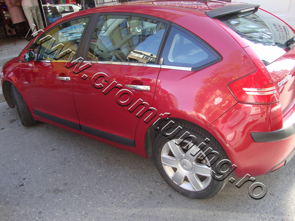 ORNAMENTE CROMATE CHEDERE CITROEN C4 2004-2010 ORNAMENTE CROMATE CHEDERE CITROEN C4 2004-2010