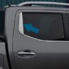ORNAMENTE CROMATE GEAMURI SPATE NISSAN NAVARA 2015+