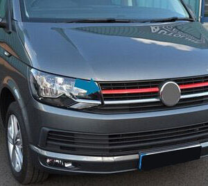 ORNAMENTE GRILA FATA VOLKSWAGEN T6 2015+ (ROSU TIP 1)