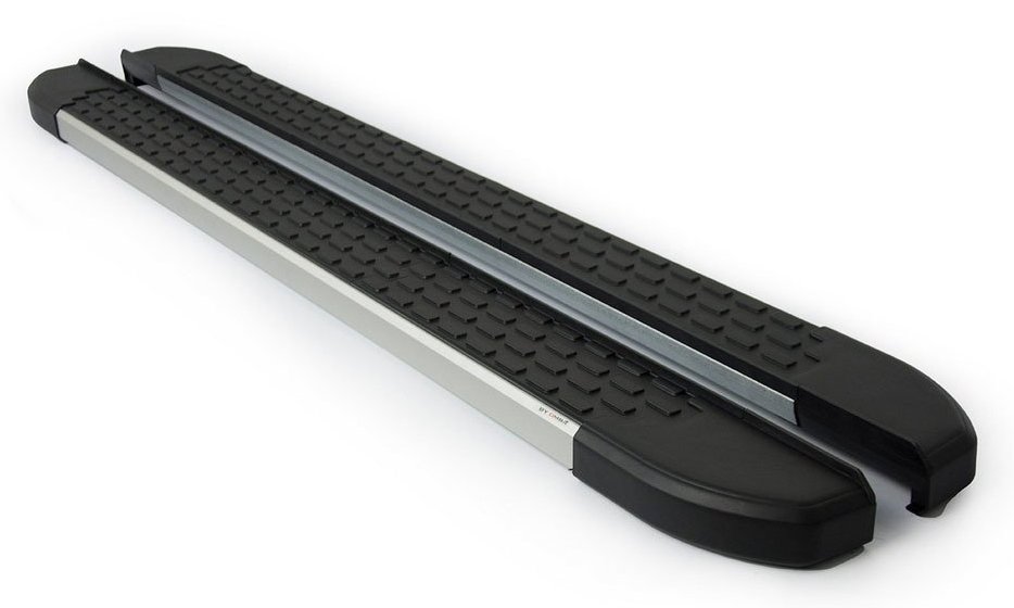 PRAGURI LATERALE TREPTE SCARI ALUMINIU SKODA YETI 2010+ PRAGURI LATERALE TREPTE SCARI ALUMINIU SKODA YETI 2010+